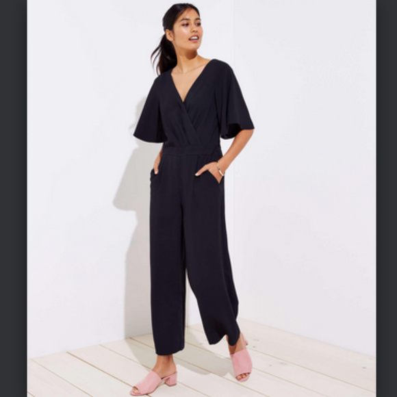 flare sleeve jumpsuit